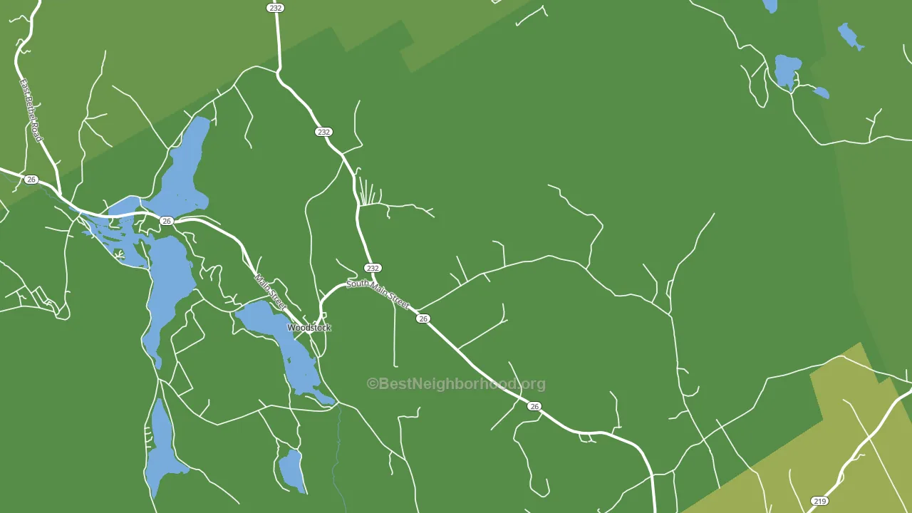 04219, ME block-group voter-turnout map