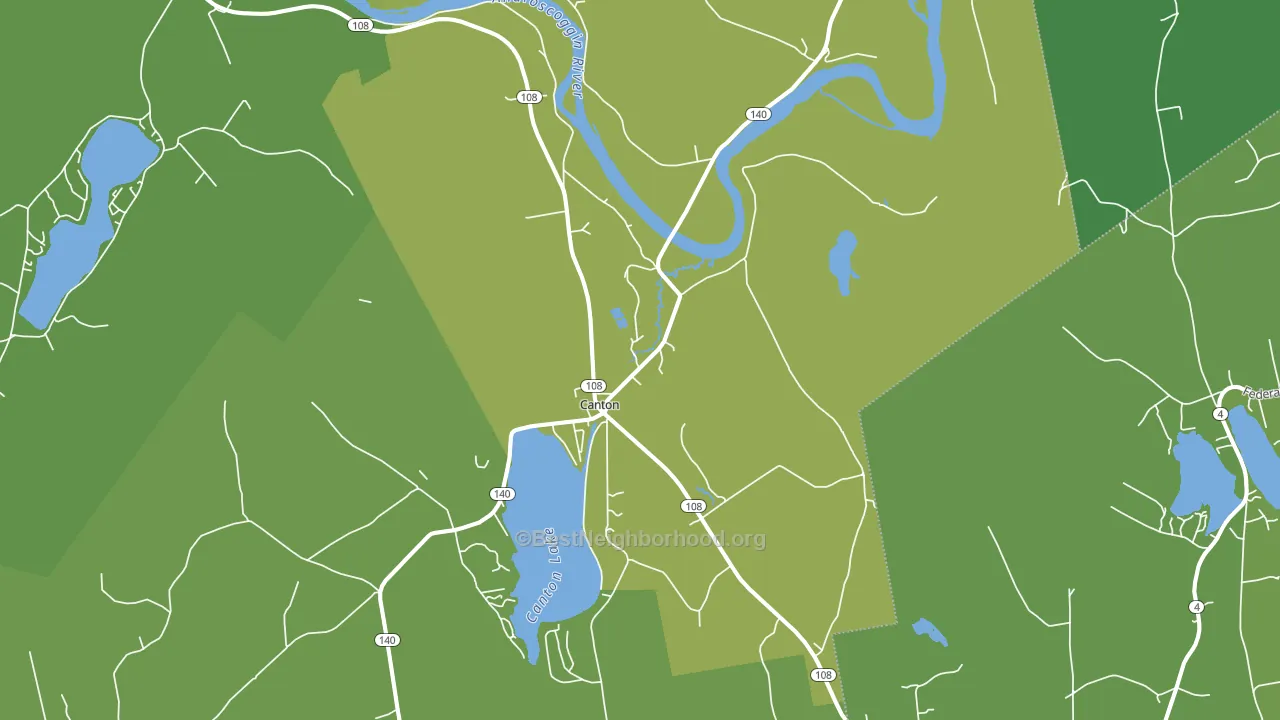 04221, ME block-group voter-turnout map