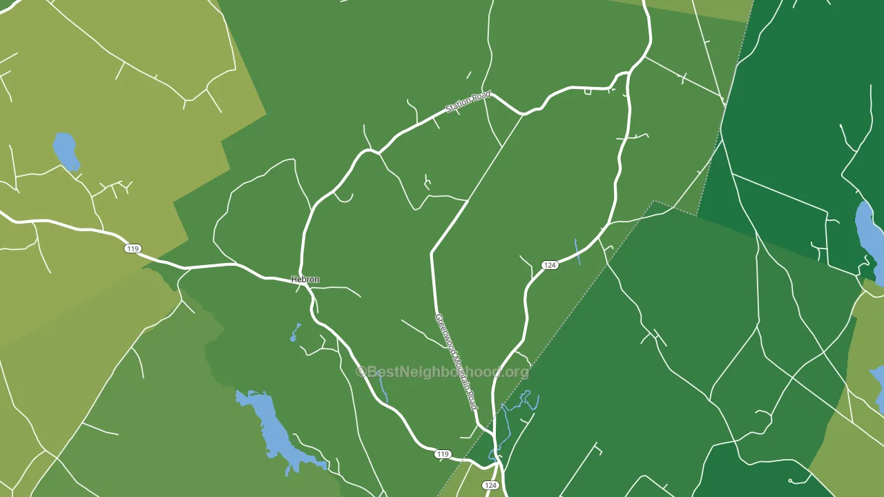 04238, ME block-group voter-turnout map