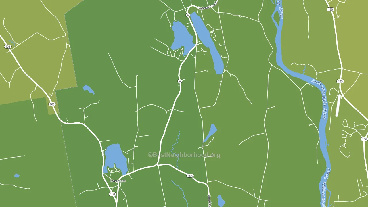 04253, ME block-group voter-turnout map
