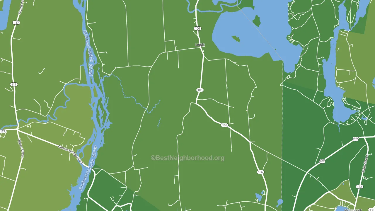 04263, ME block-group voter-turnout map