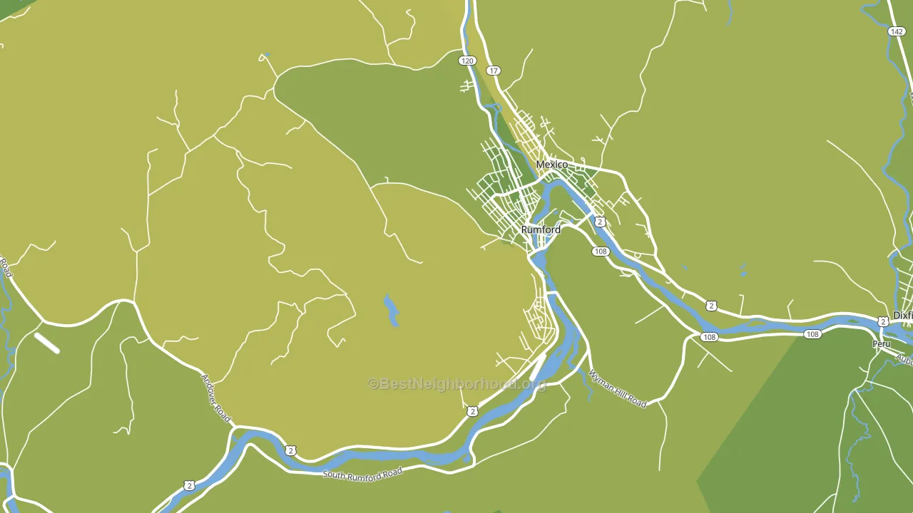 04276, ME block-group voter-turnout map