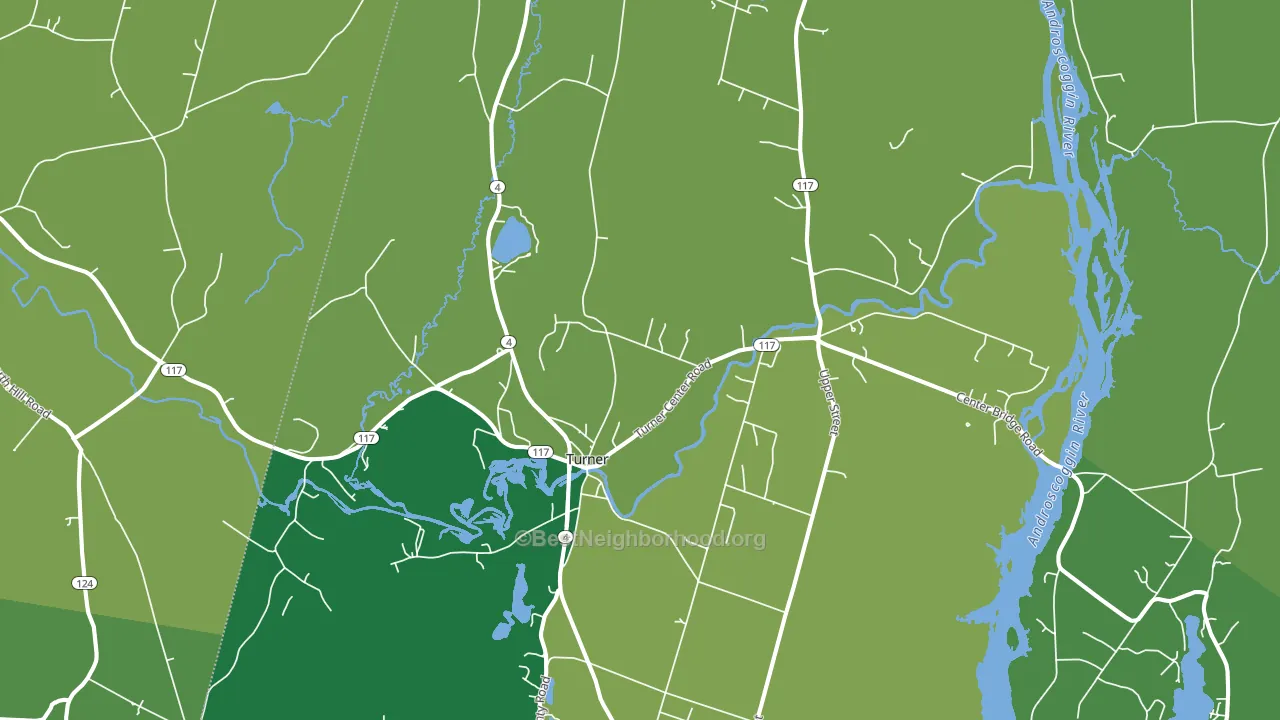 04282, ME block-group voter-turnout map
