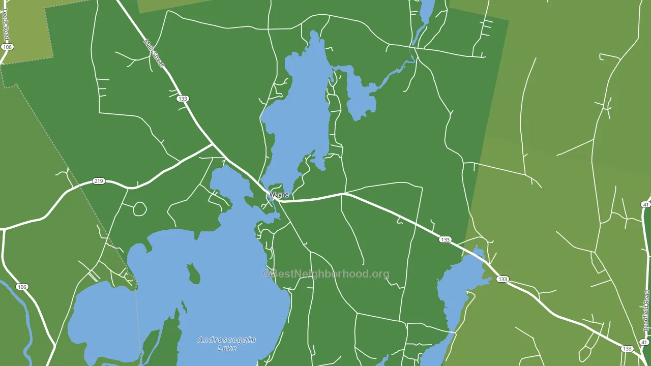 04284, ME block-group voter-turnout map