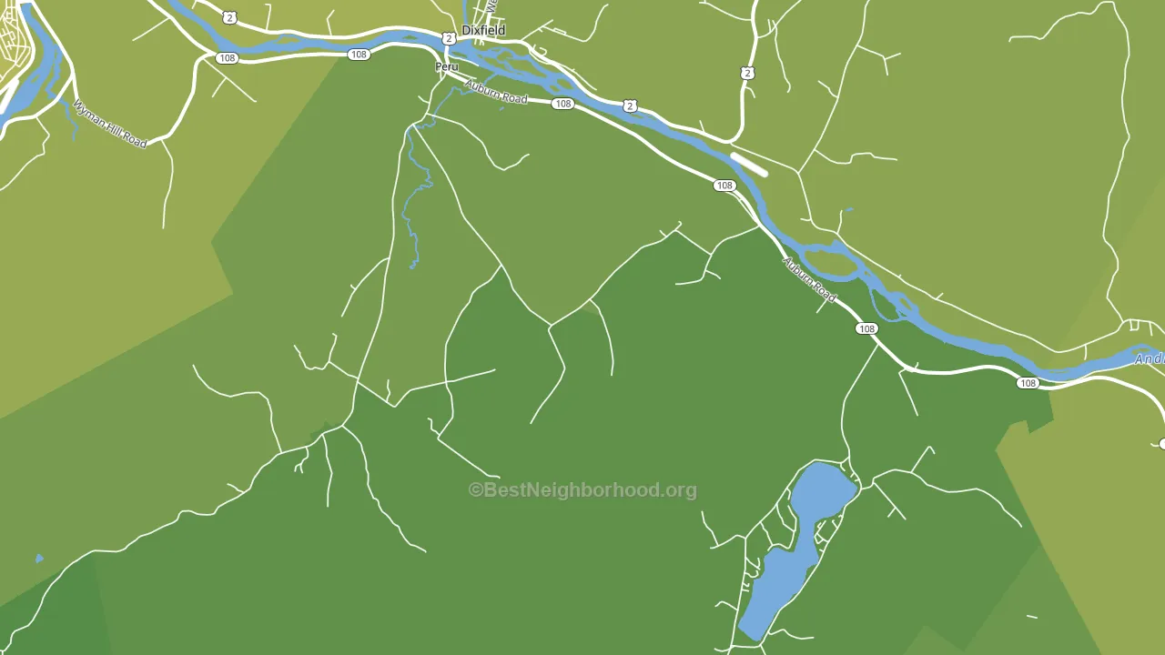 04290, ME block-group voter-turnout map