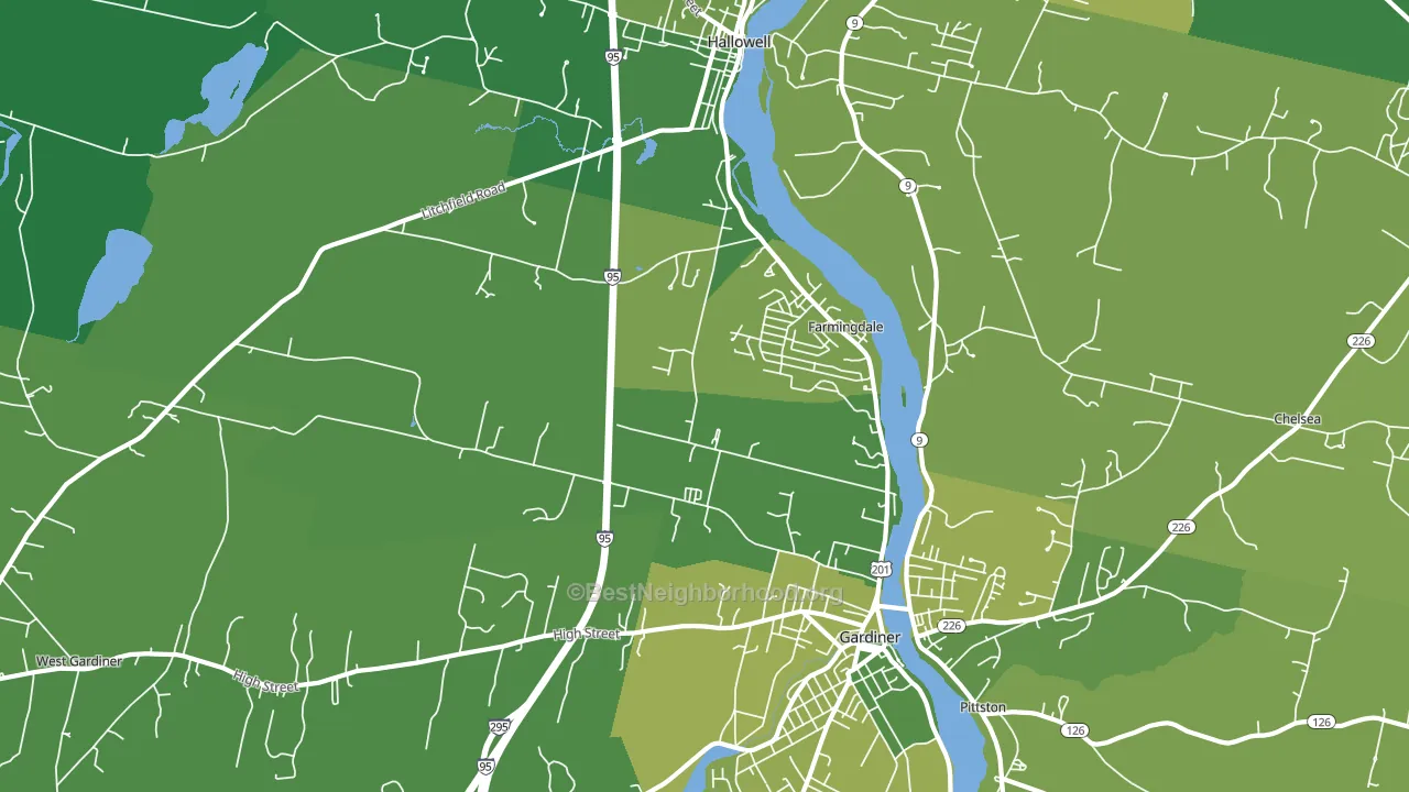 04344, ME block-group voter-turnout map
