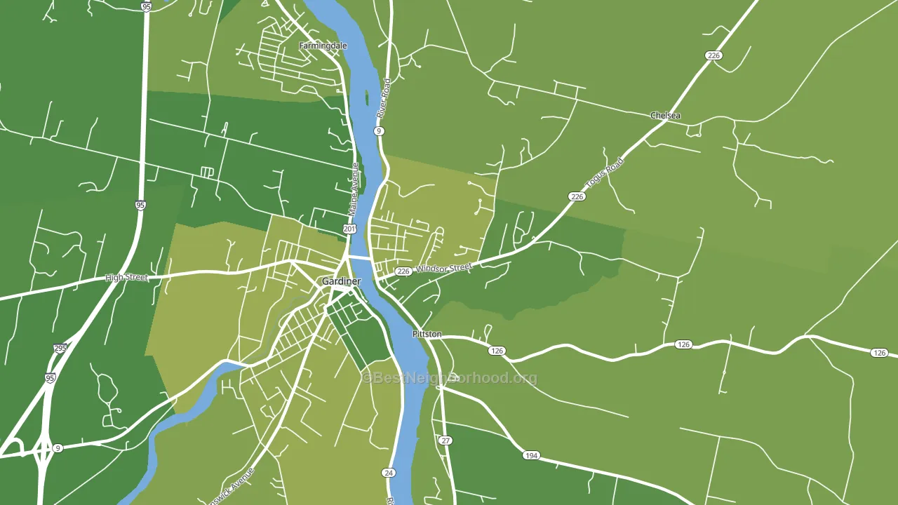 04346, ME block-group voter-turnout map