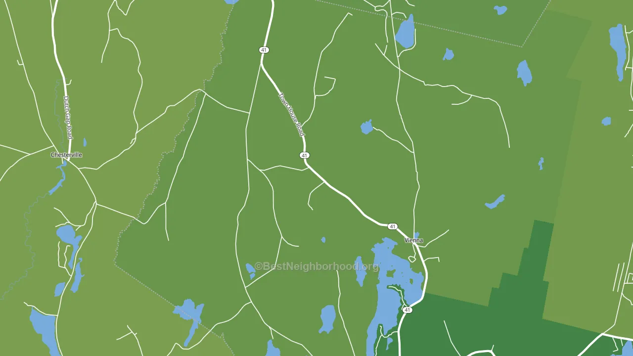 04360, ME block-group voter-turnout map