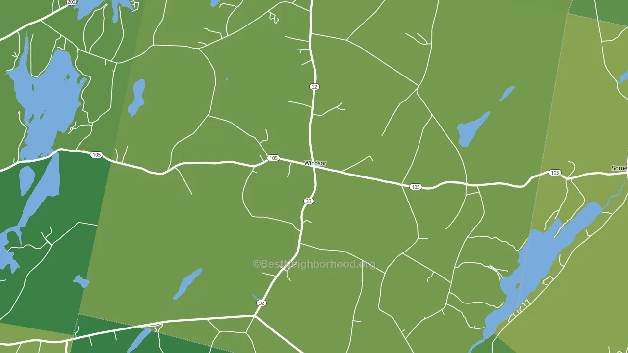 04363, ME block-group voter-turnout map