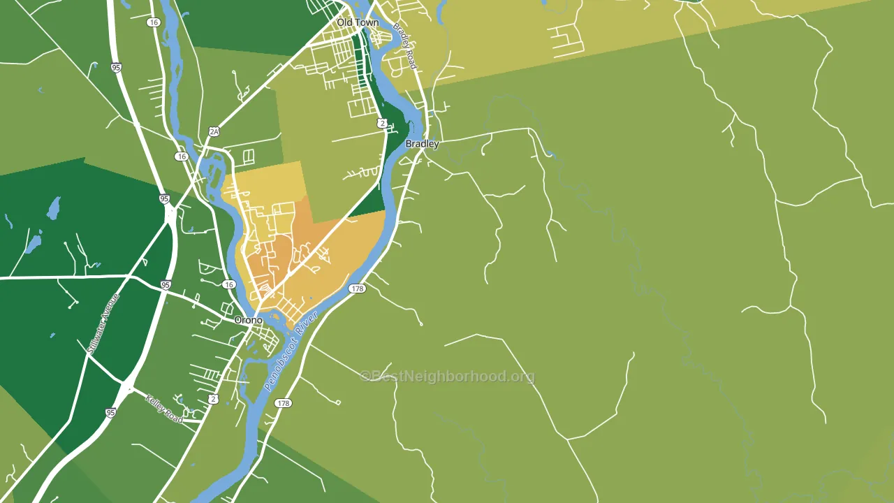 04411, ME block-group voter-turnout map