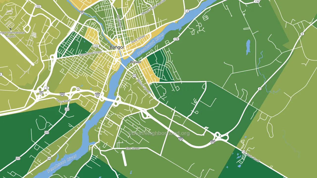 04412, ME block-group voter-turnout map