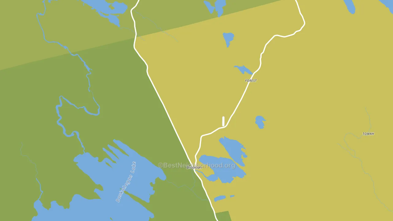04413, ME block-group voter-turnout map
