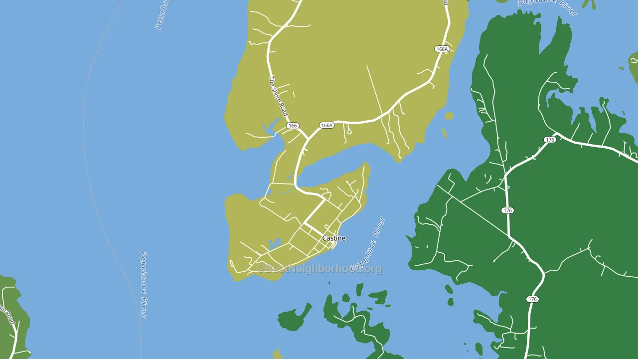 04421, ME block-group voter-turnout map