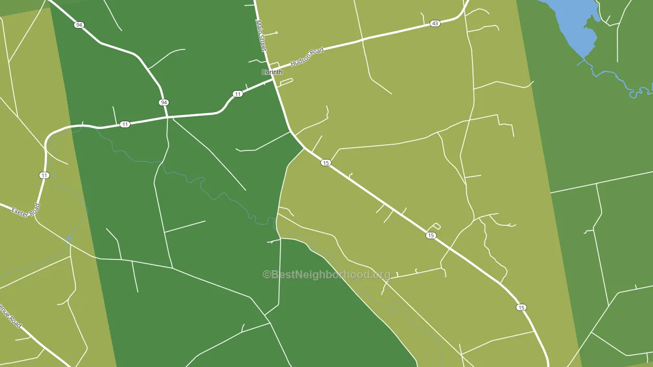04427, ME block-group voter-turnout map