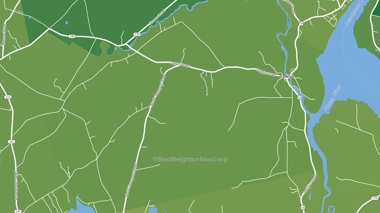 04438, ME block-group voter-turnout map