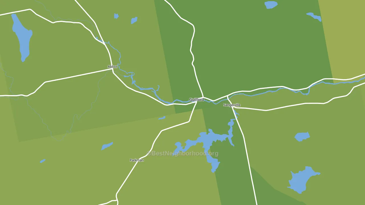04443, ME block-group voter-turnout map