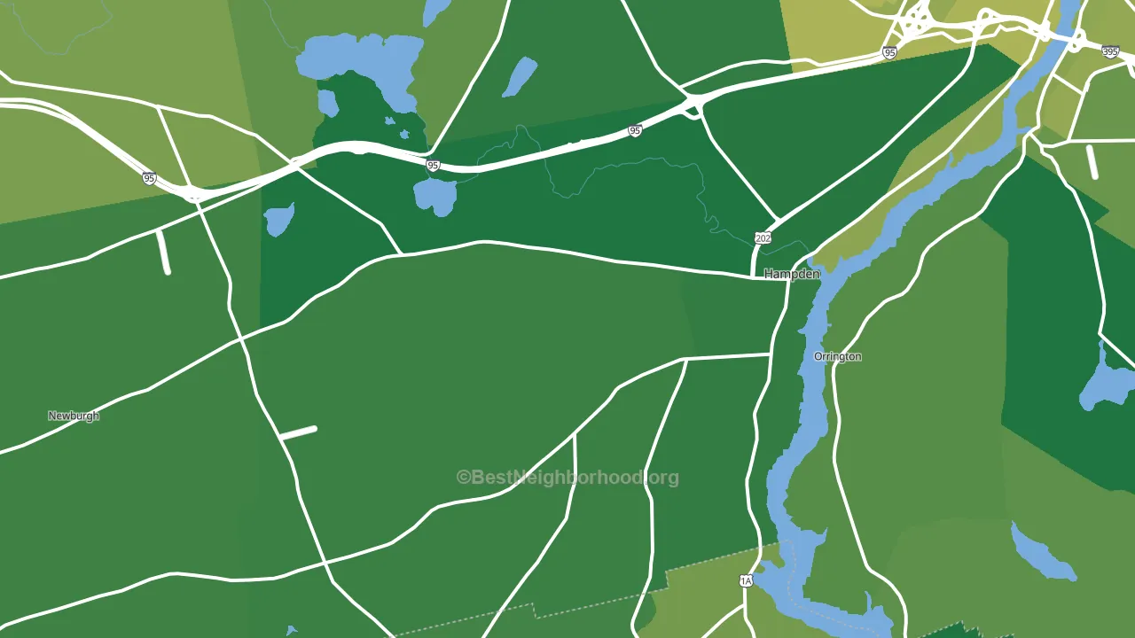 04444, ME block-group voter-turnout map
