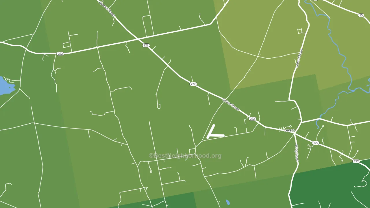 04456, ME block-group voter-turnout map