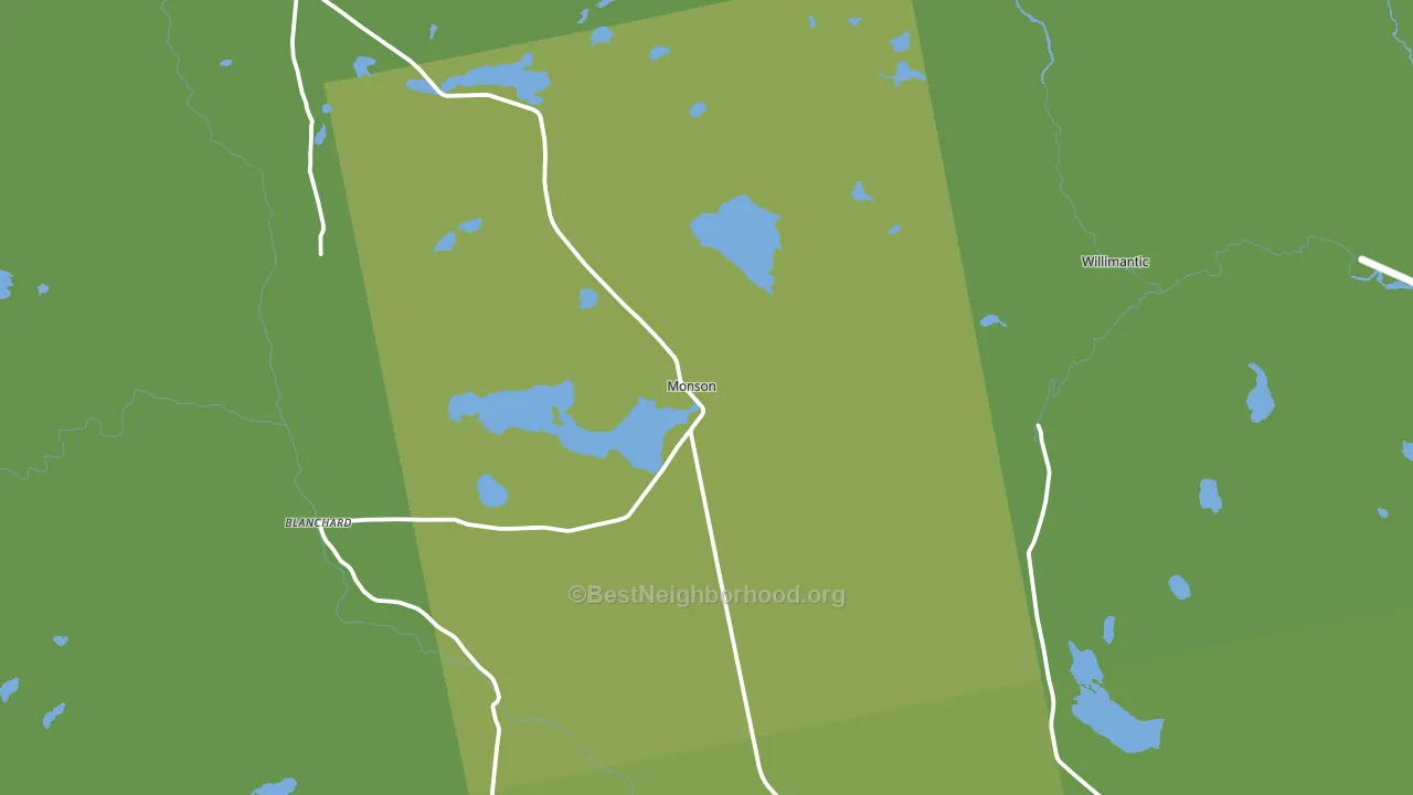 04464, ME block-group voter-turnout map