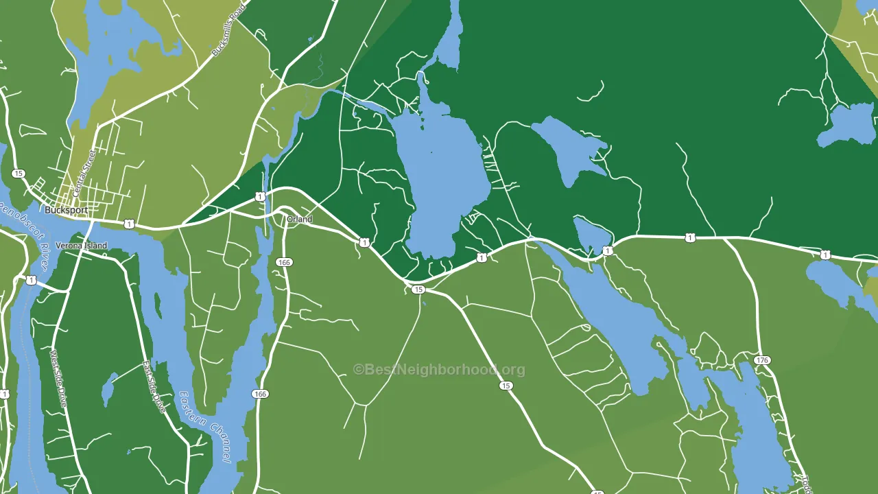 04472, ME block-group voter-turnout map