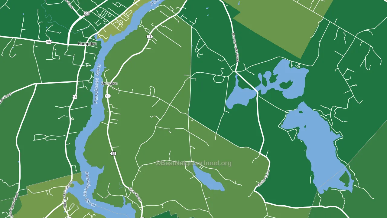 04474, ME block-group voter-turnout map
