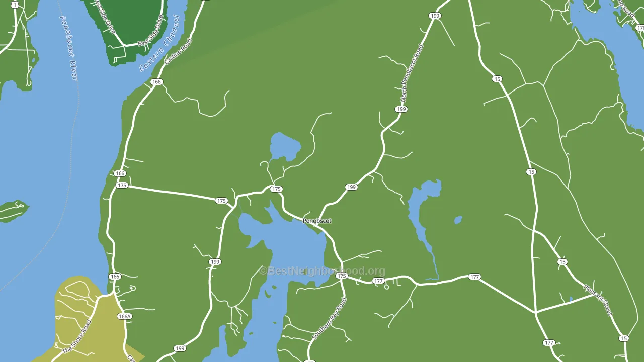 04476, ME block-group voter-turnout map