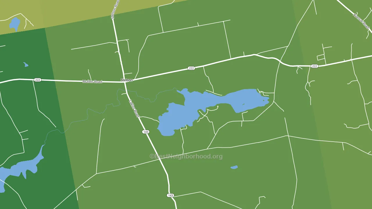 04488, ME block-group voter-turnout map
