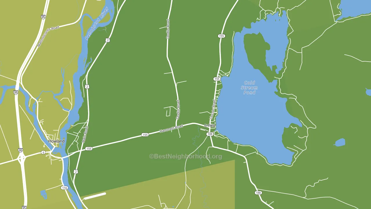 04493, ME block-group voter-turnout map