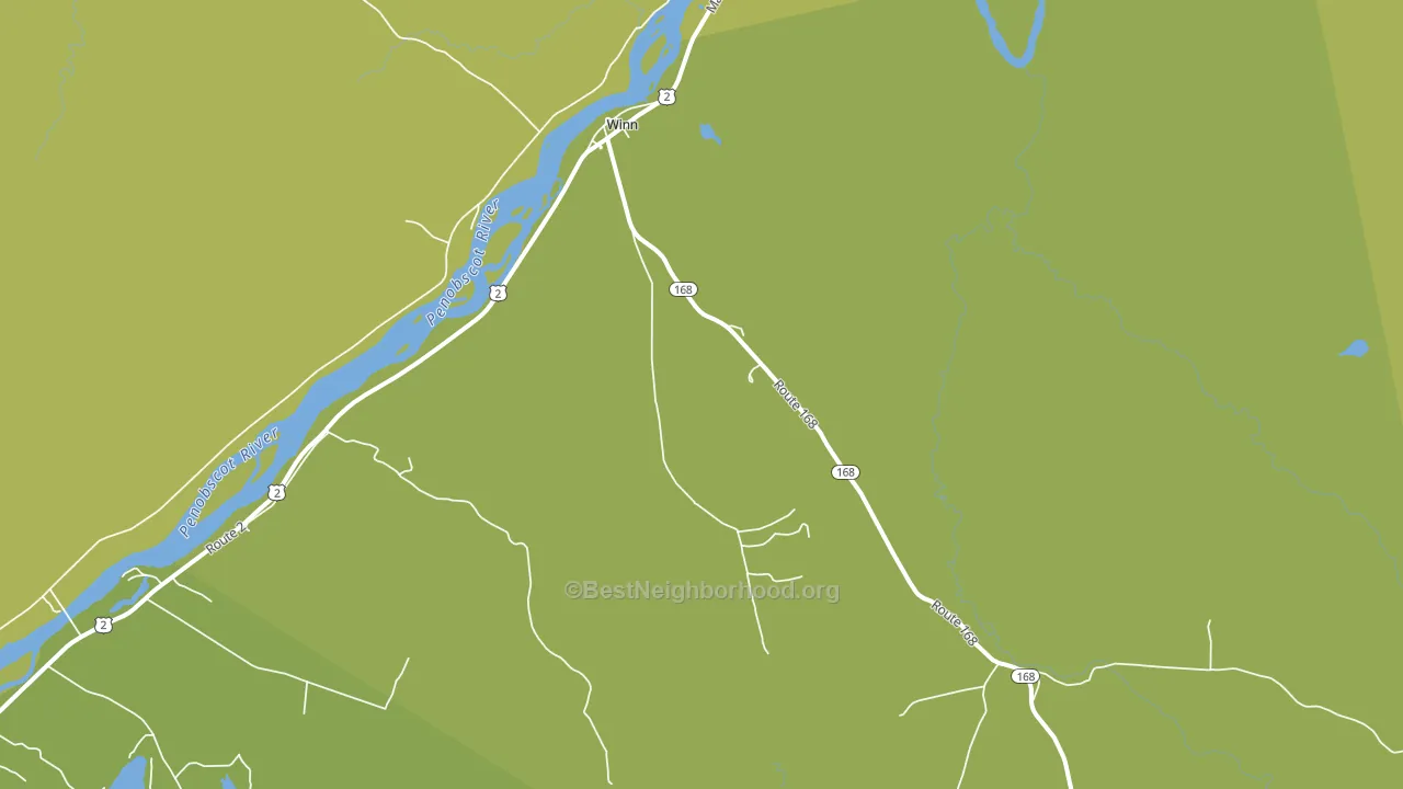 04495, ME block-group voter-turnout map