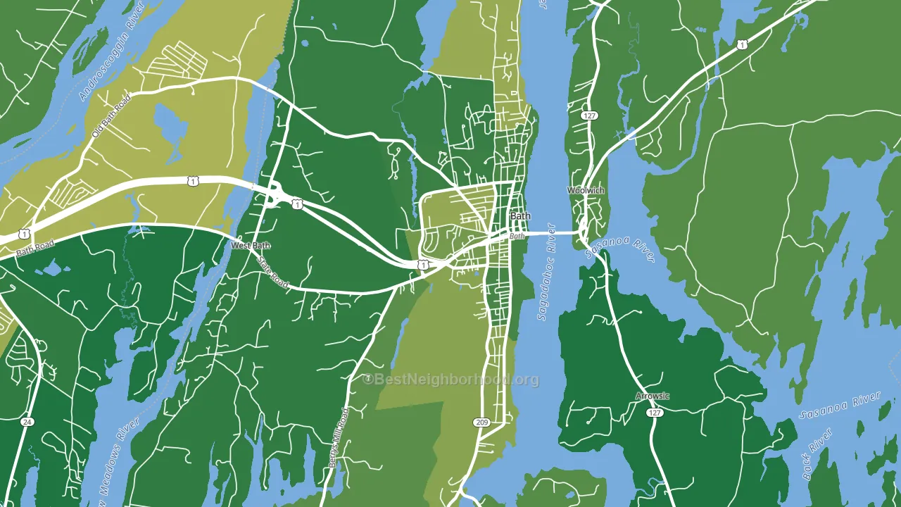 04530, ME block-group voter-turnout map