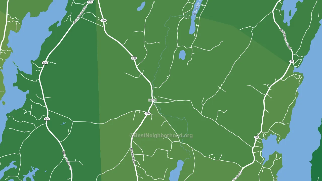 04539, ME block-group voter-turnout map