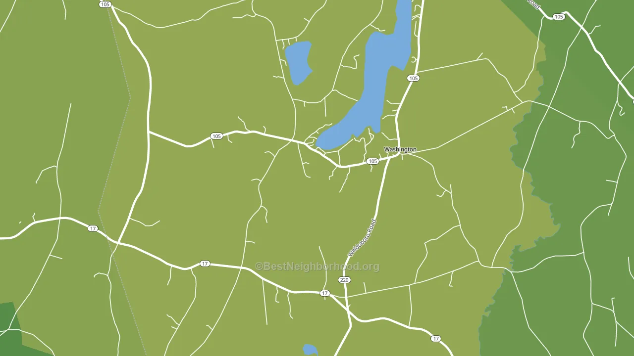04574, ME block-group voter-turnout map