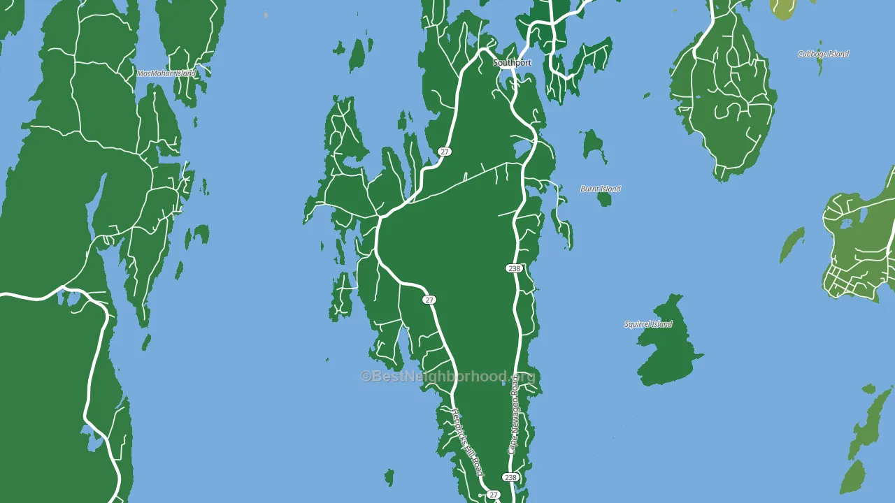 04576, ME block-group voter-turnout map