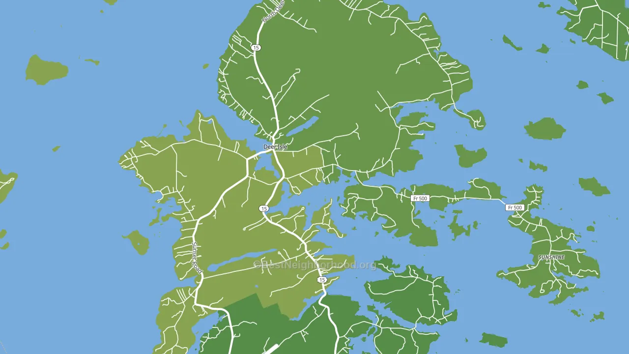 04627, ME block-group voter-turnout map