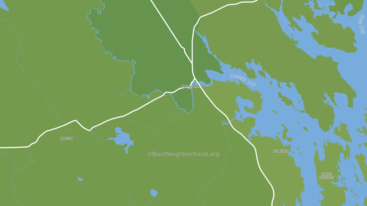 04628, ME block-group voter-turnout map