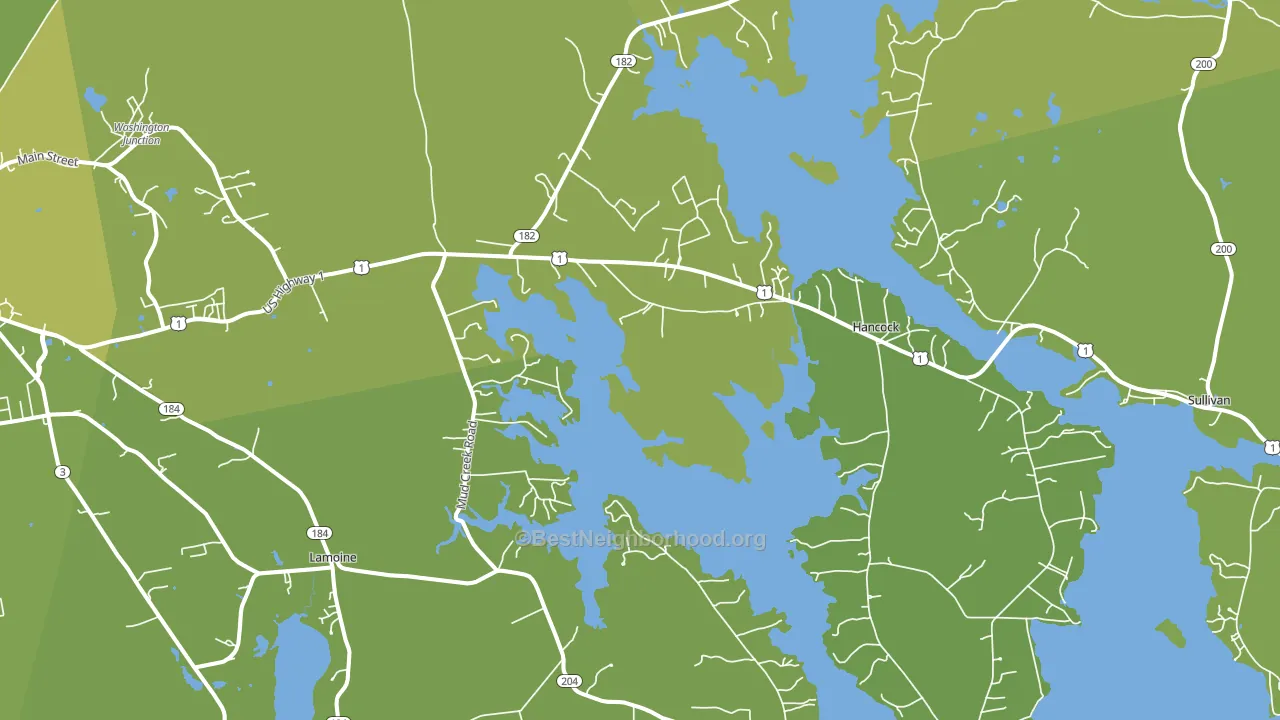 04640, ME block-group voter-turnout map