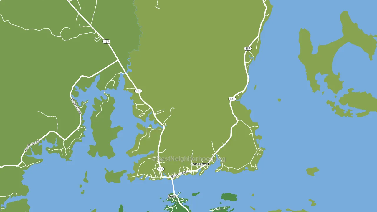 04649, ME block-group voter-turnout map
