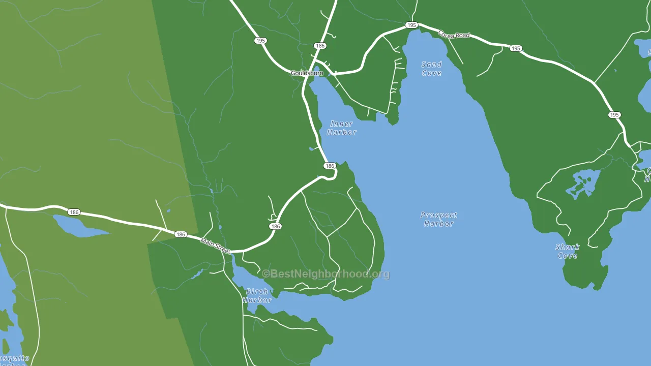 04669, ME block-group voter-turnout map