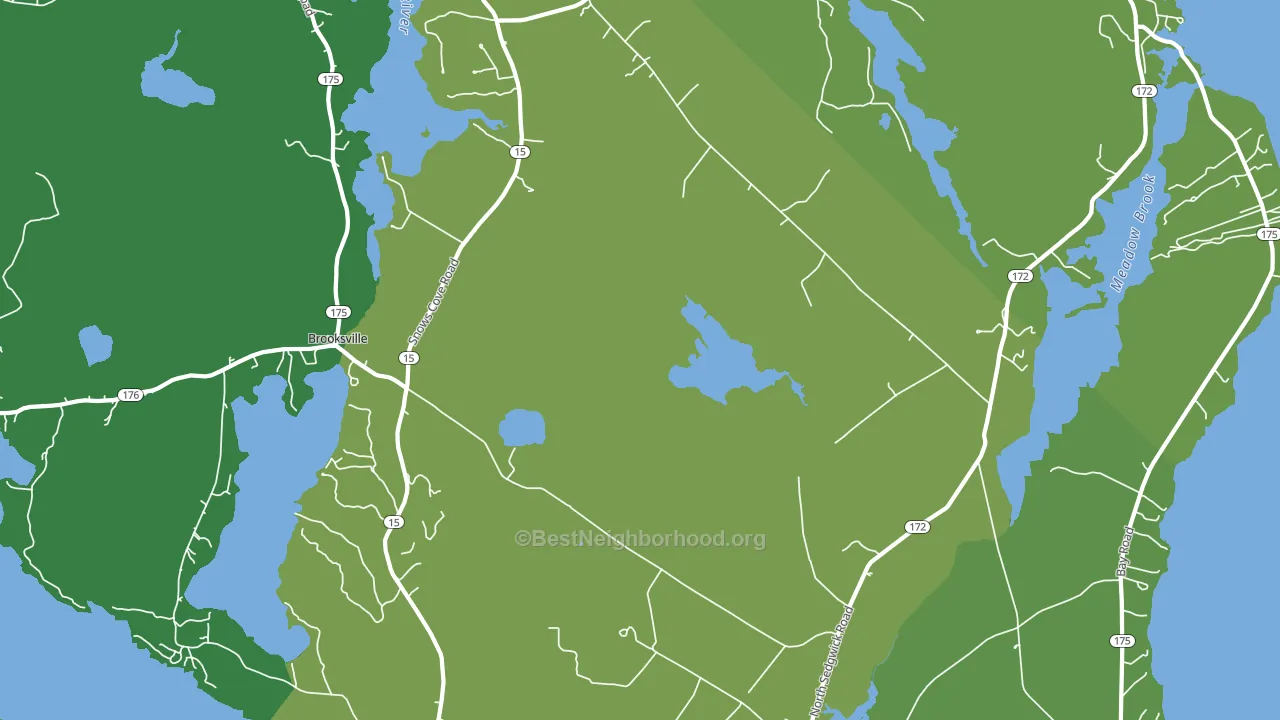 04676, ME block-group voter-turnout map