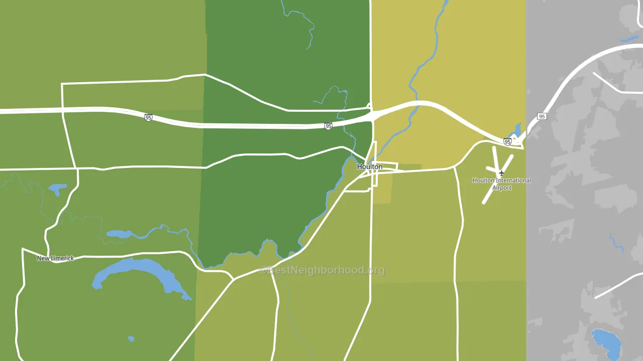 04730, ME block-group voter-turnout map