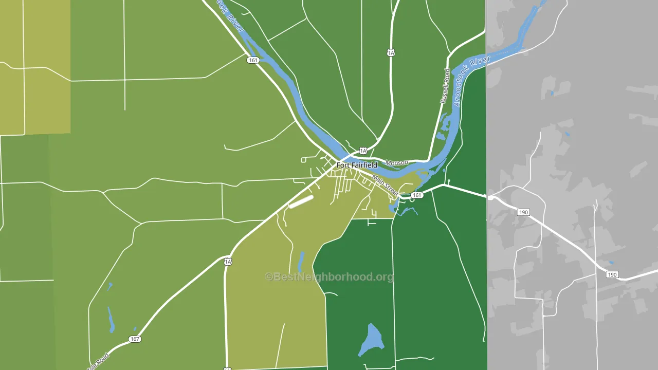 04742, ME block-group voter-turnout map