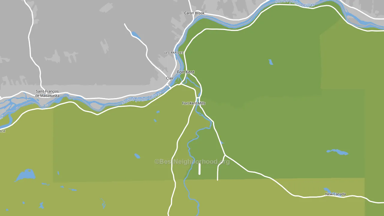 04743, ME block-group voter-turnout map