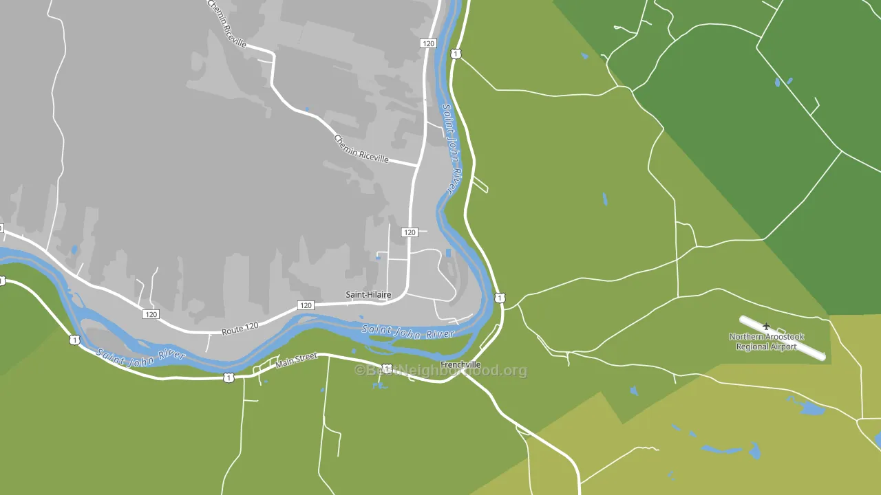04745, ME block-group voter-turnout map