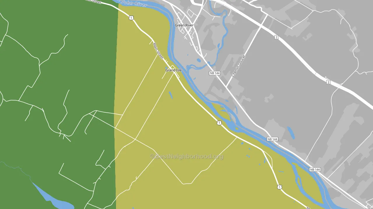 04746, ME block-group voter-turnout map