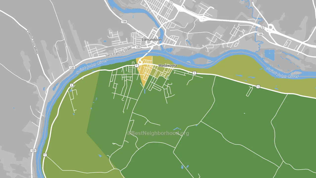 04756, ME block-group voter-turnout map
