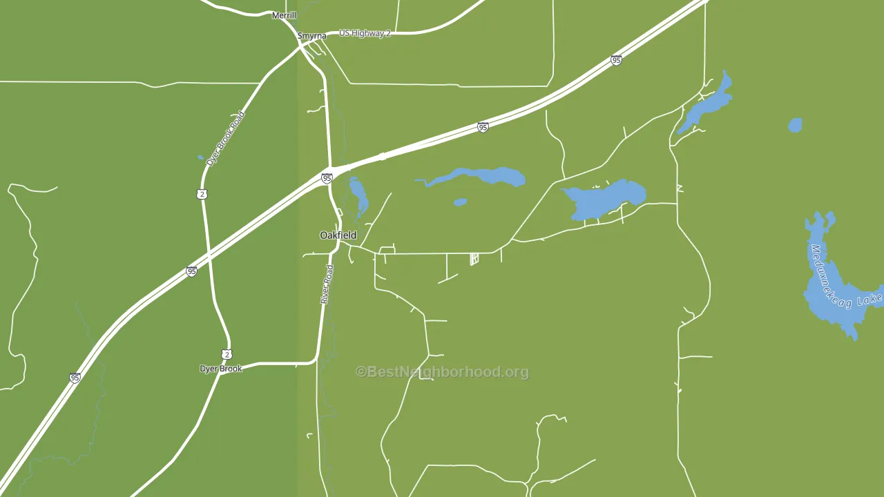 04763, ME block-group voter-turnout map