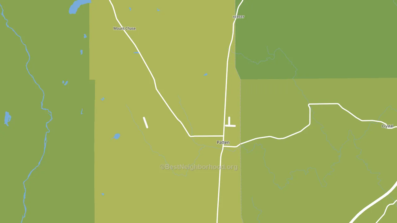 04765, ME block-group voter-turnout map