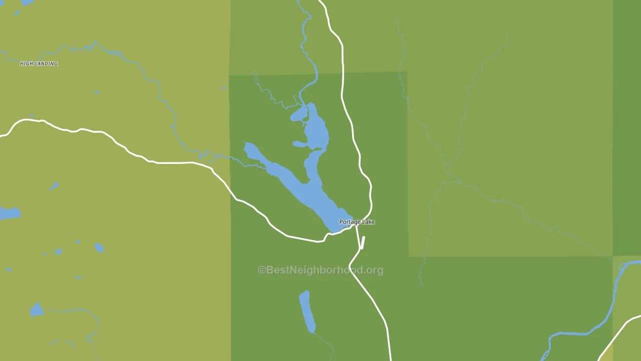 04768, ME block-group voter-turnout map