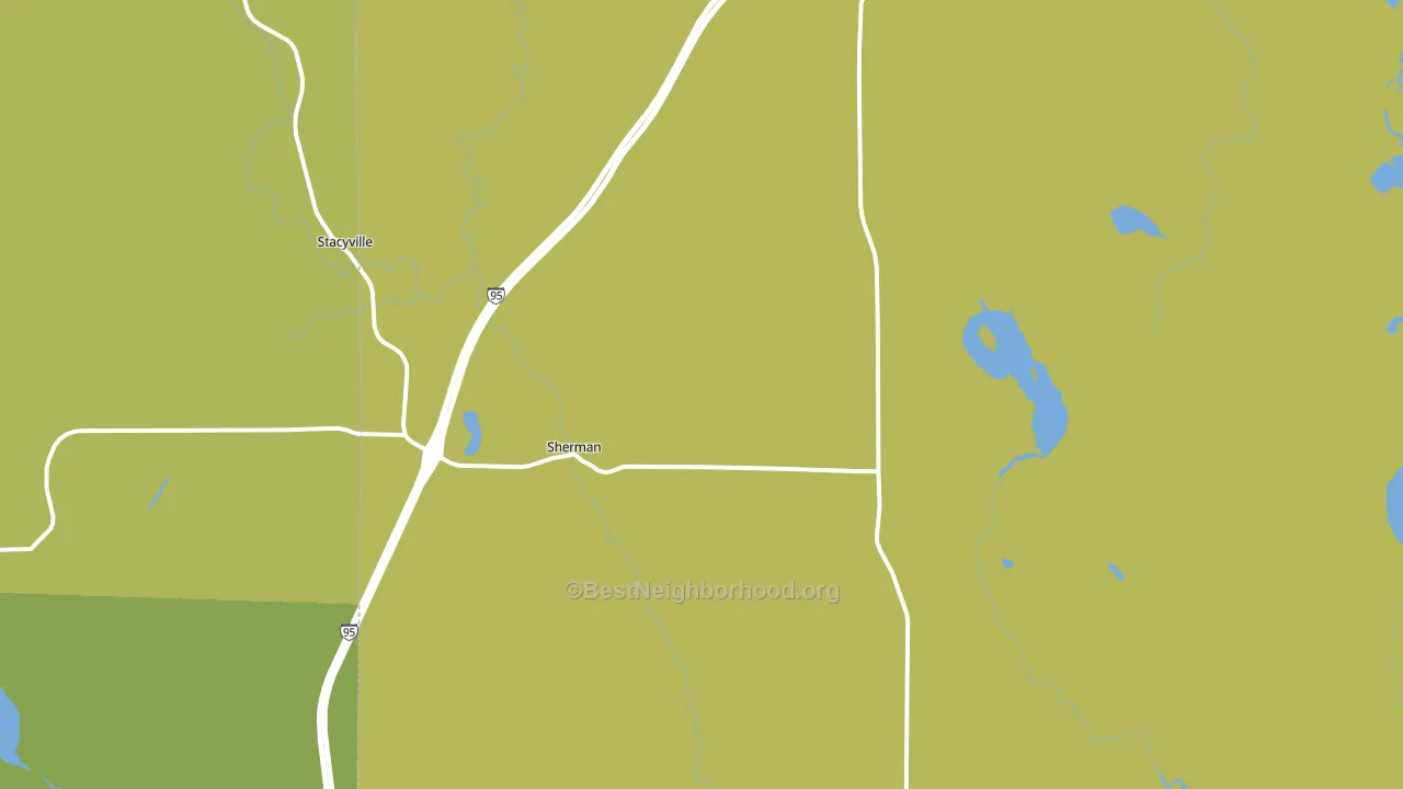 04776, ME block-group voter-turnout map