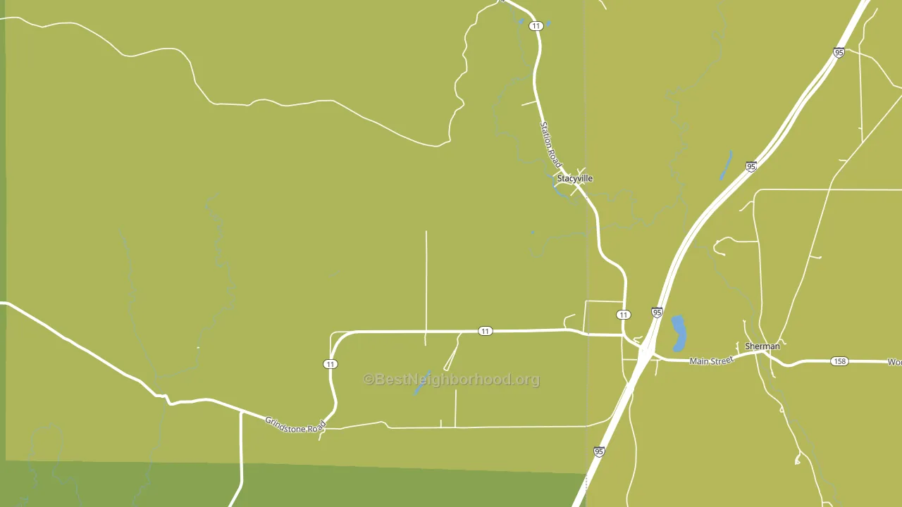 04777, ME block-group voter-turnout map
